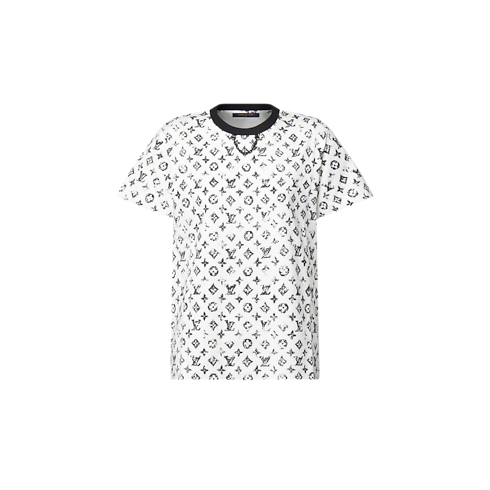 Graphic Monogram T-Shirt in Women's Ready-to-Wear Tops collections by Louis Vuitton (Product zoom)