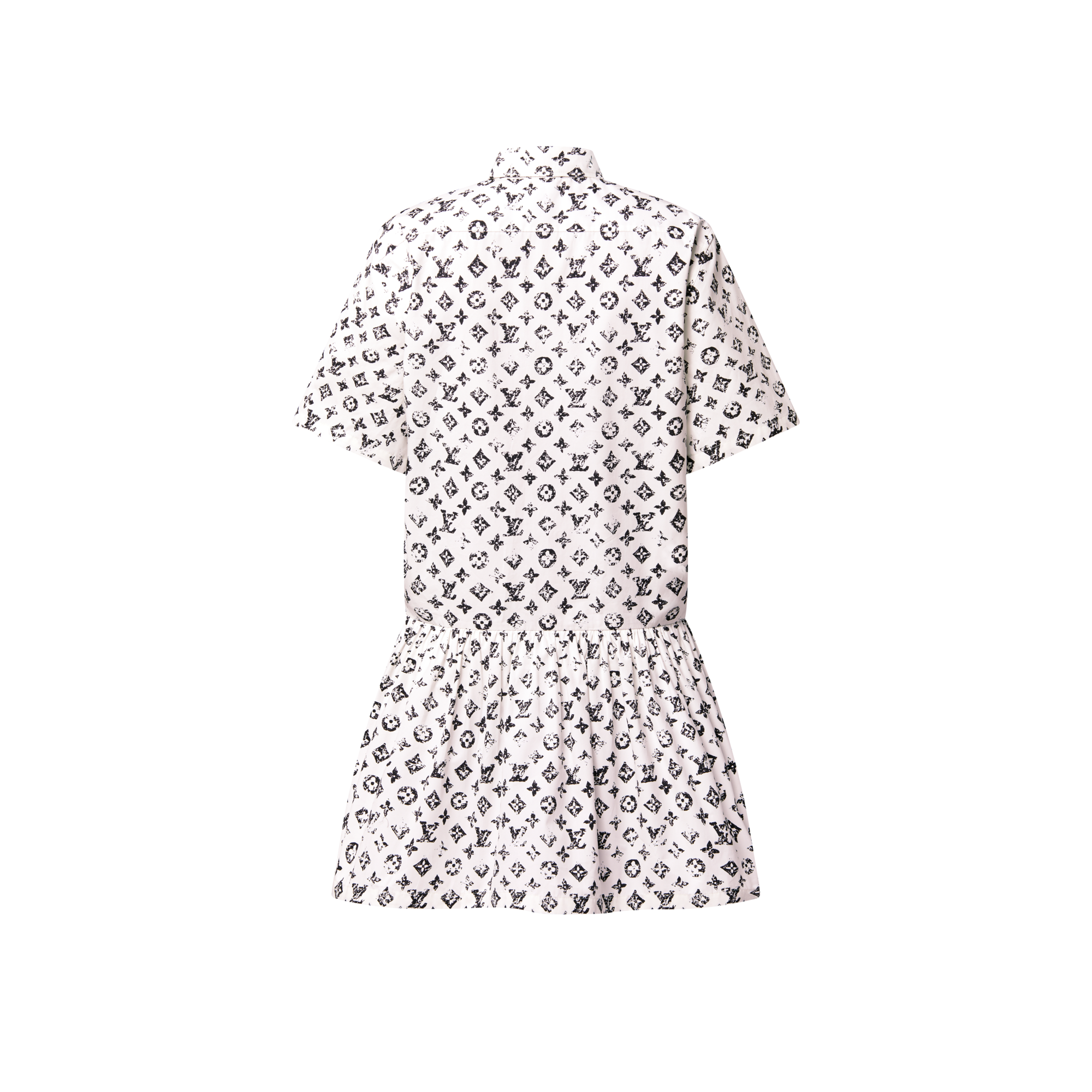 Graphic Monogram Shirt Dress  in Women