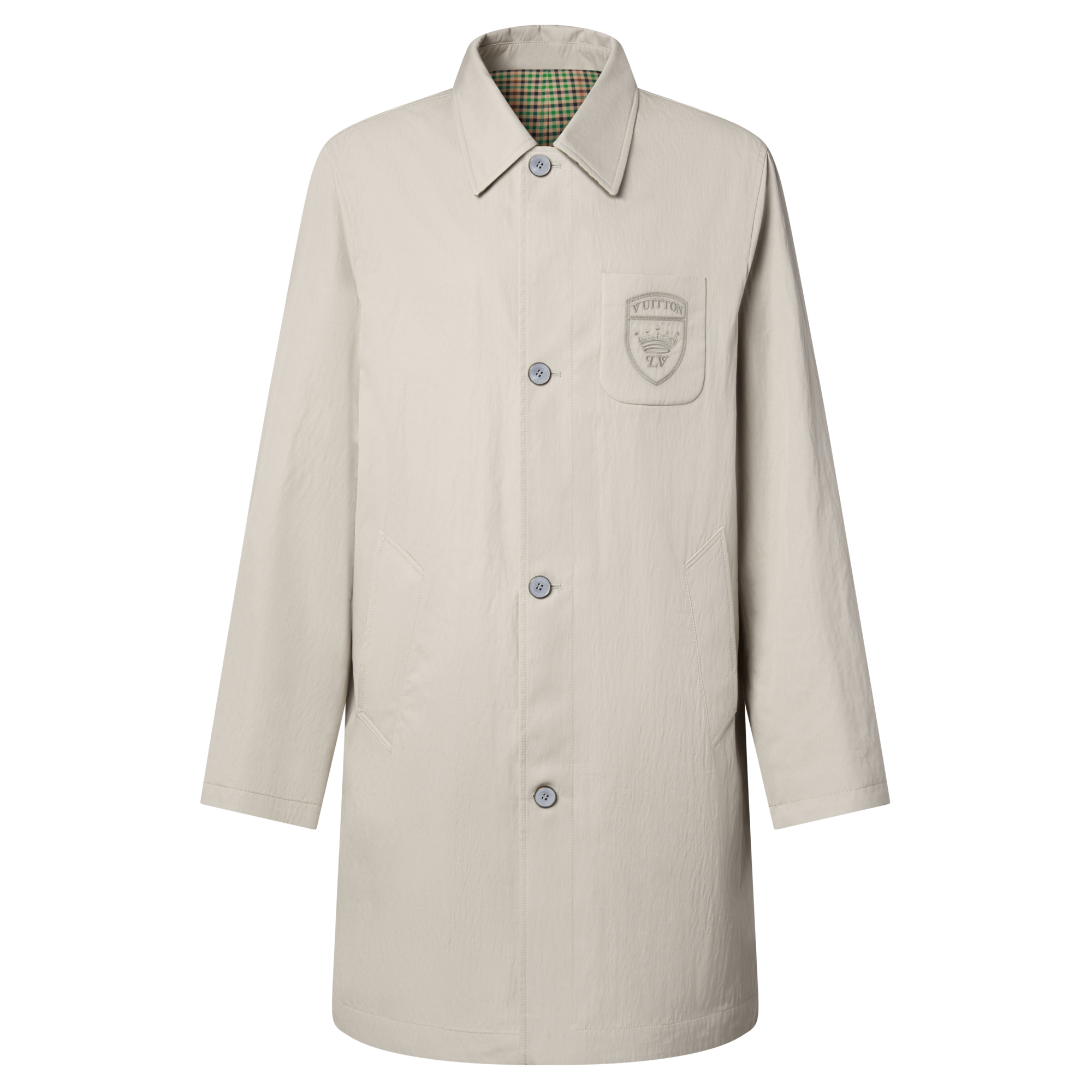 Graphic Reversible Raincoat  in Men