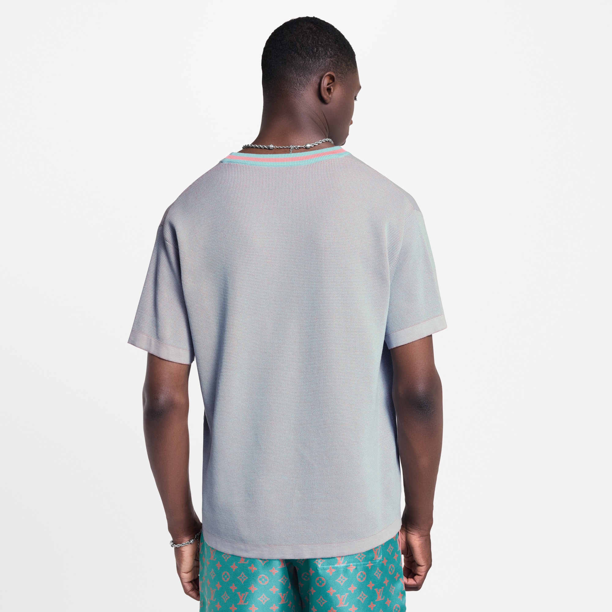 Graphic Short-Sleeved Crewneck  in Men