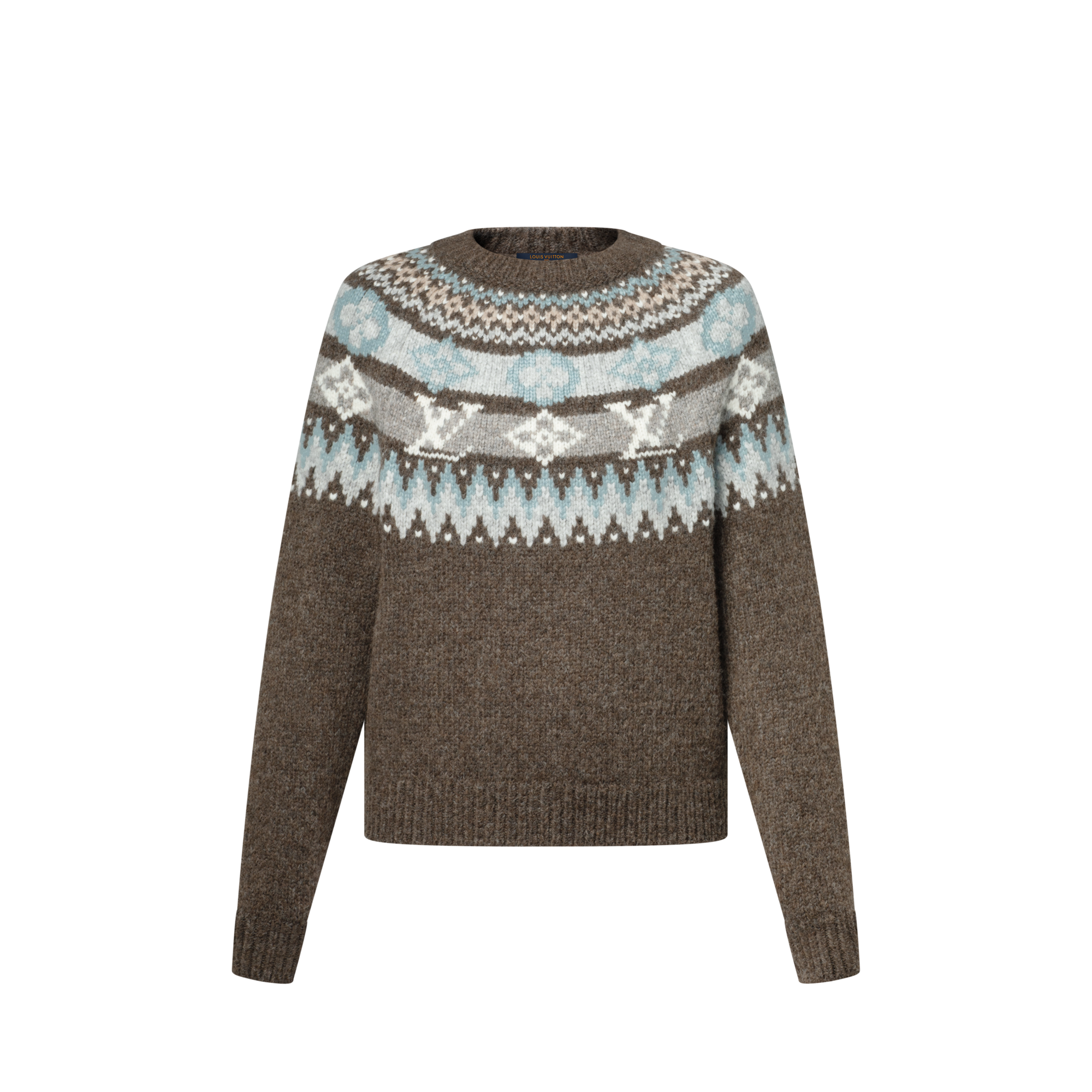 Graphic Signature Knit Pullover  in Women