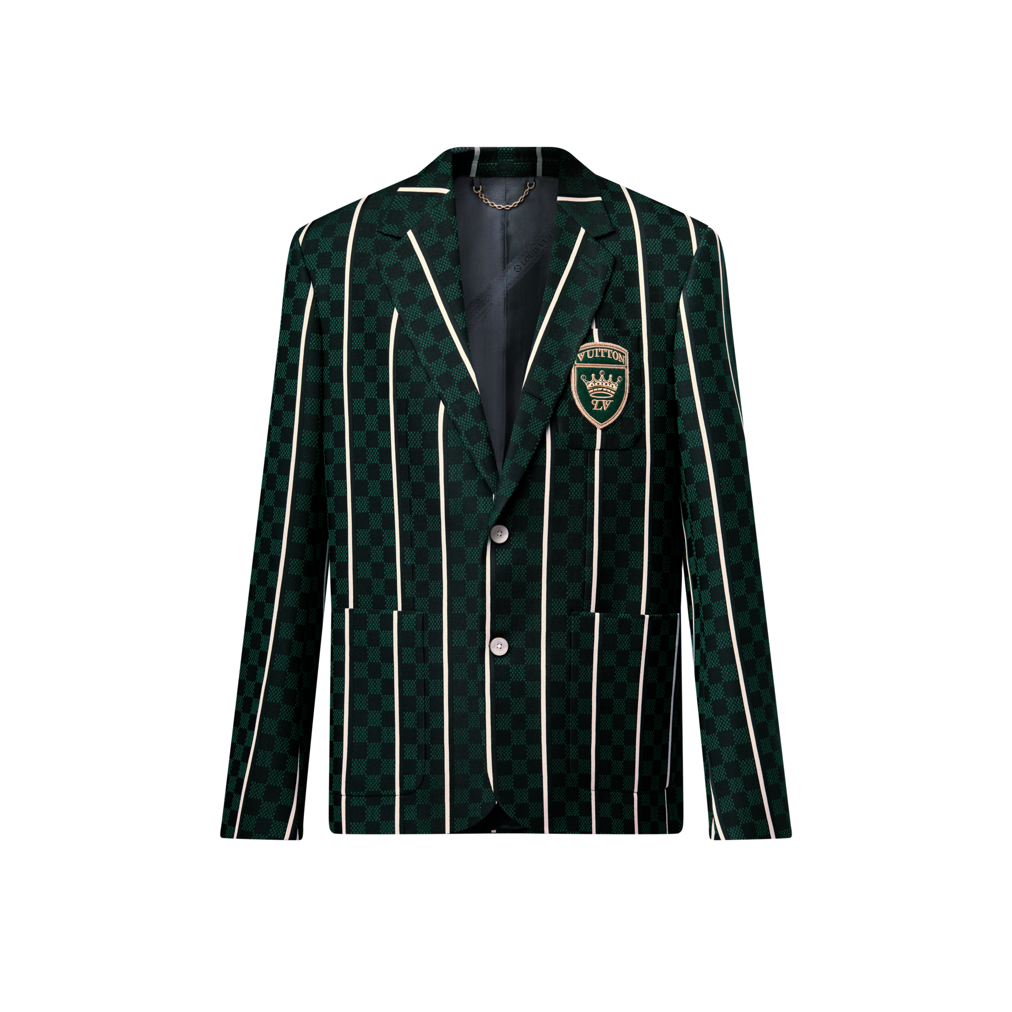 Graphic Tailored Single-Breasted City Jacket  in Men