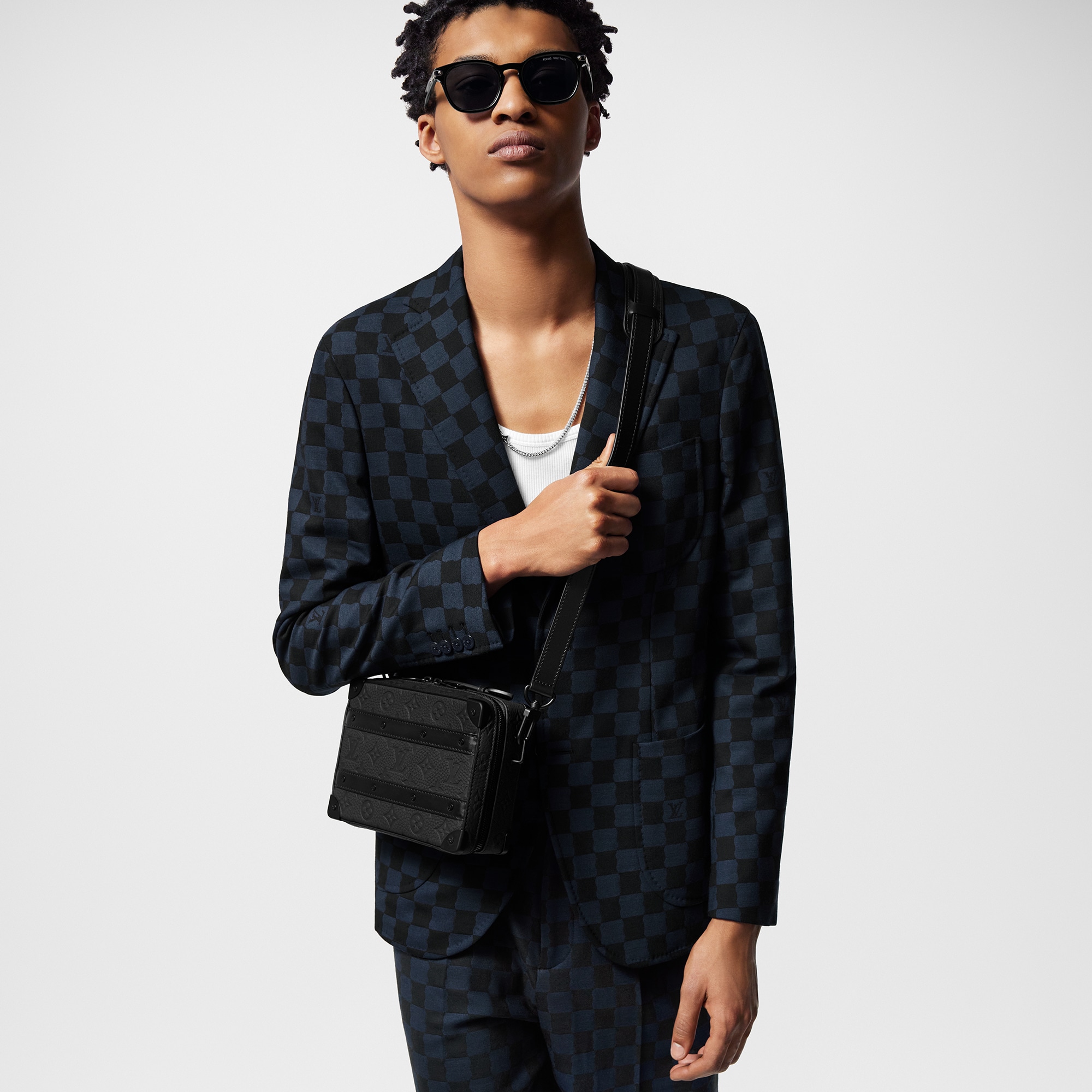 Handle Soft Trunk Monogram Taurillon Leather in Men