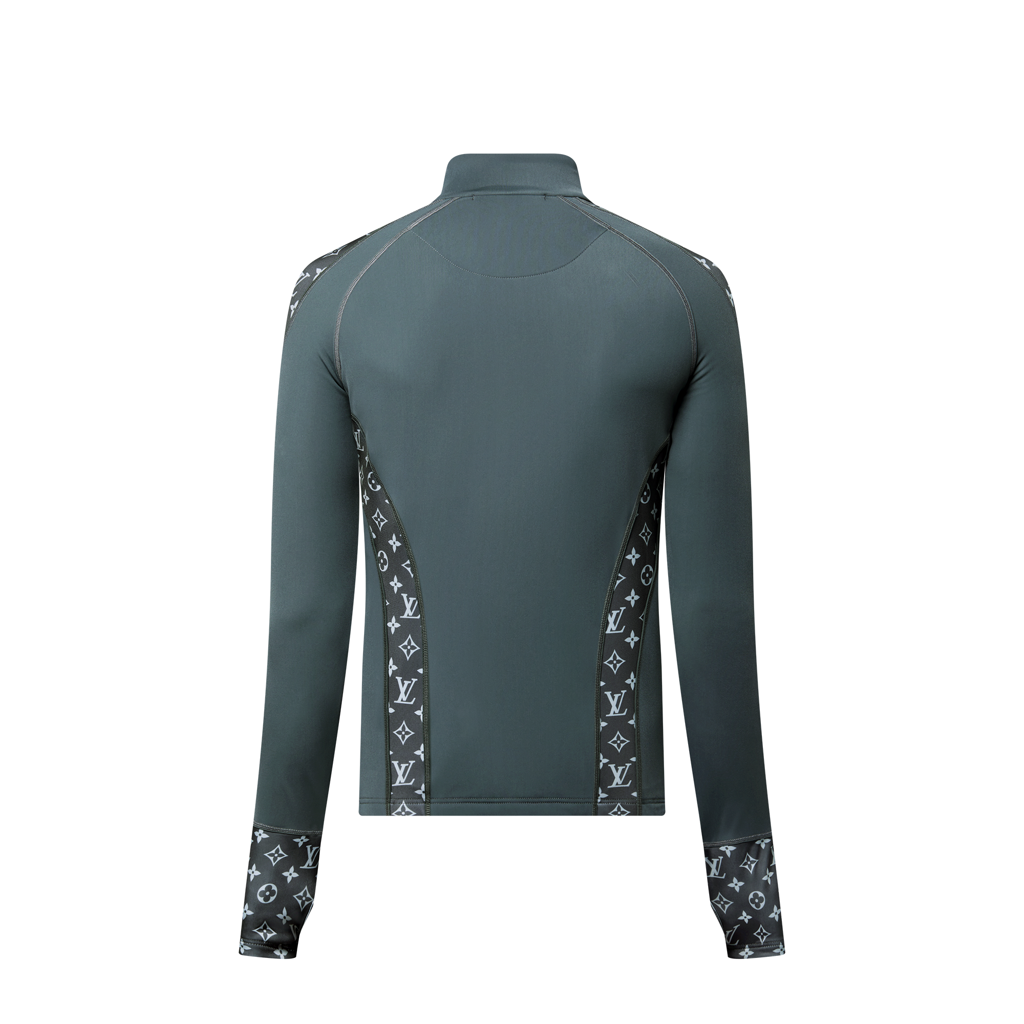 High Collar Technical Long-Sleeved Ski Top  in Men