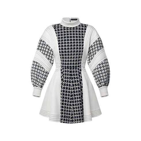 Honeycomb Jacquard Balloon Sleeve Dress
in Women's Ready-to-Wear Dresses collections by Louis Vuitton (Product zoom)