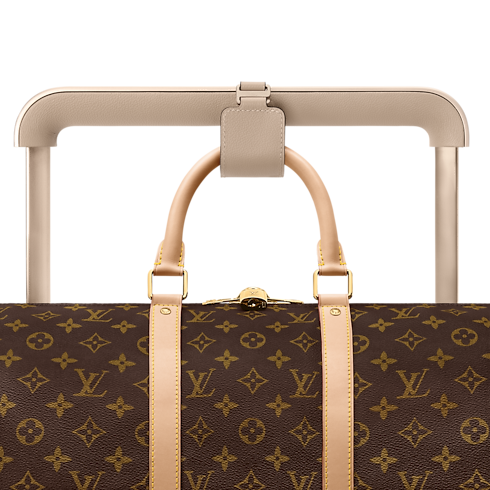 Horizon 55 Monogram Empreinte Leather in Men's Travel Rolling Luggage collections by Louis Vuitton (Product zoom)