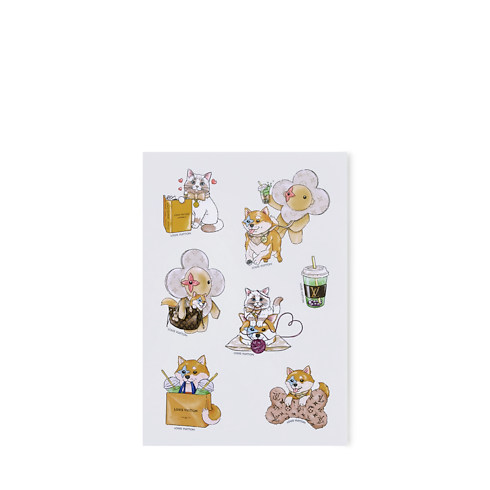 Jane Notebook MM & Stickers . in Trunks, Travel and Home's Books and Stationery Office Décor and Stationery collections by Louis Vuitton (Product zoom)