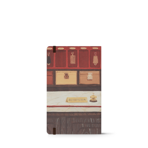 Jane Notebook MM & Stickers Carnets de Palace Reception . in Trunks, Travel and Home's Books and Stationery Office Décor and Stationery collections by Louis Vuitton (Product zoom)