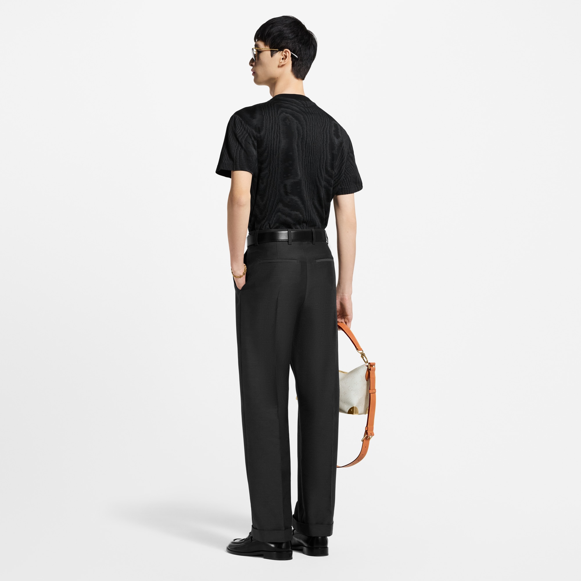 Jersey Jacquard T-Shirt  in Men