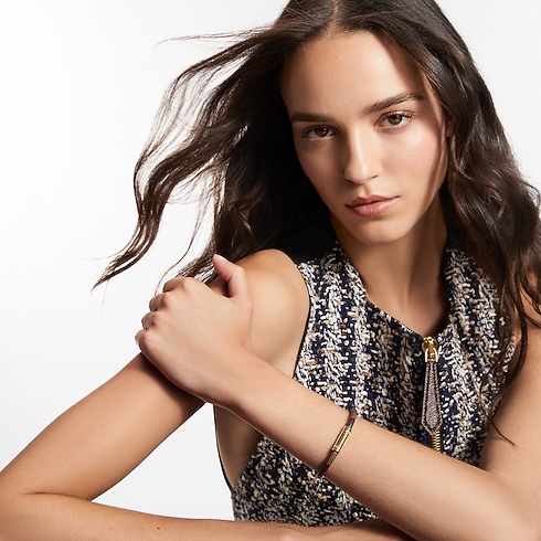 Keep It Bracelet Damier Ebène Canvas in Women's Fashion Jewellery Bracelets collections by Louis Vuitton (Product zoom)