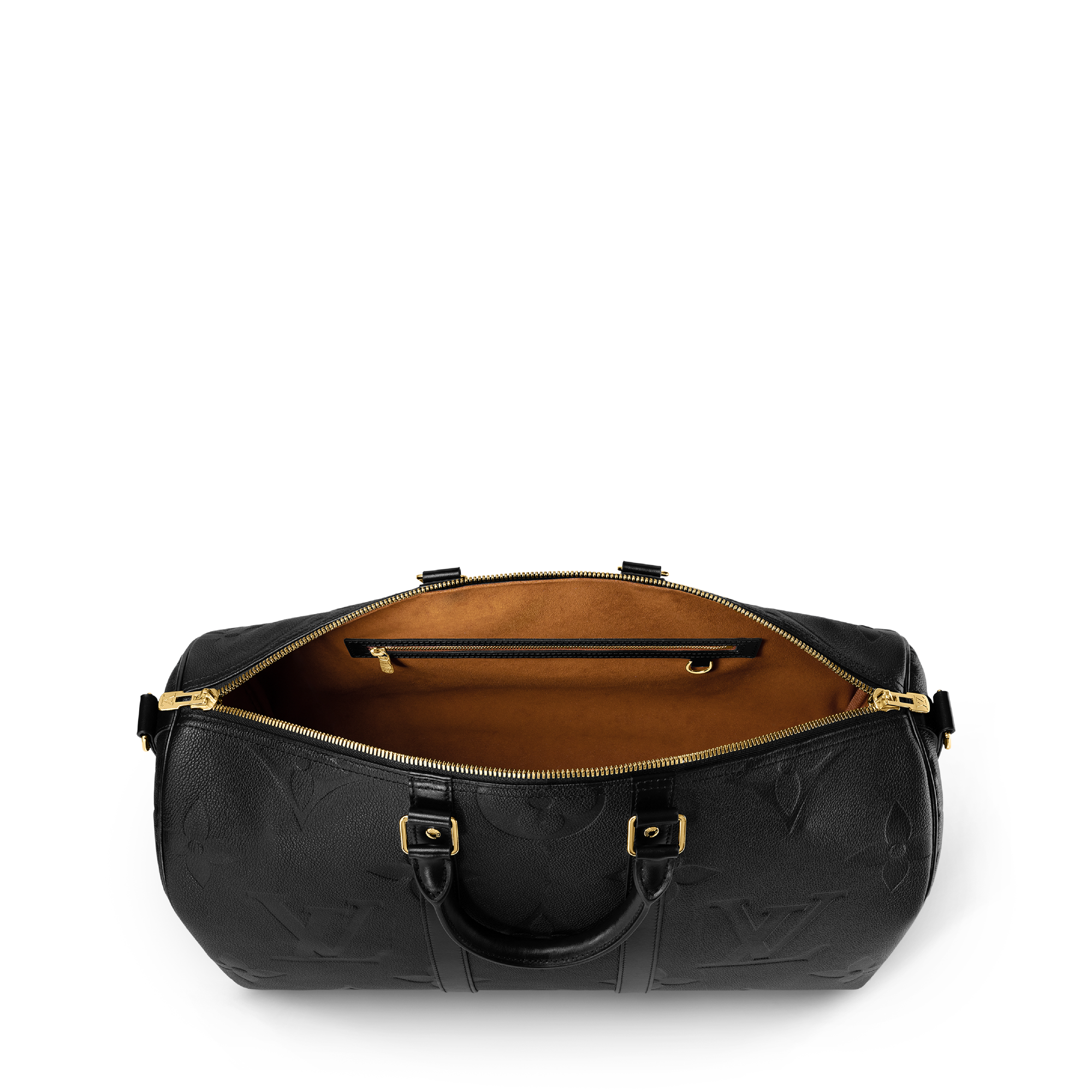 Keepall Bandoulière 45 Monogram Empreinte Leather - Travel | LOUIS VUITTON