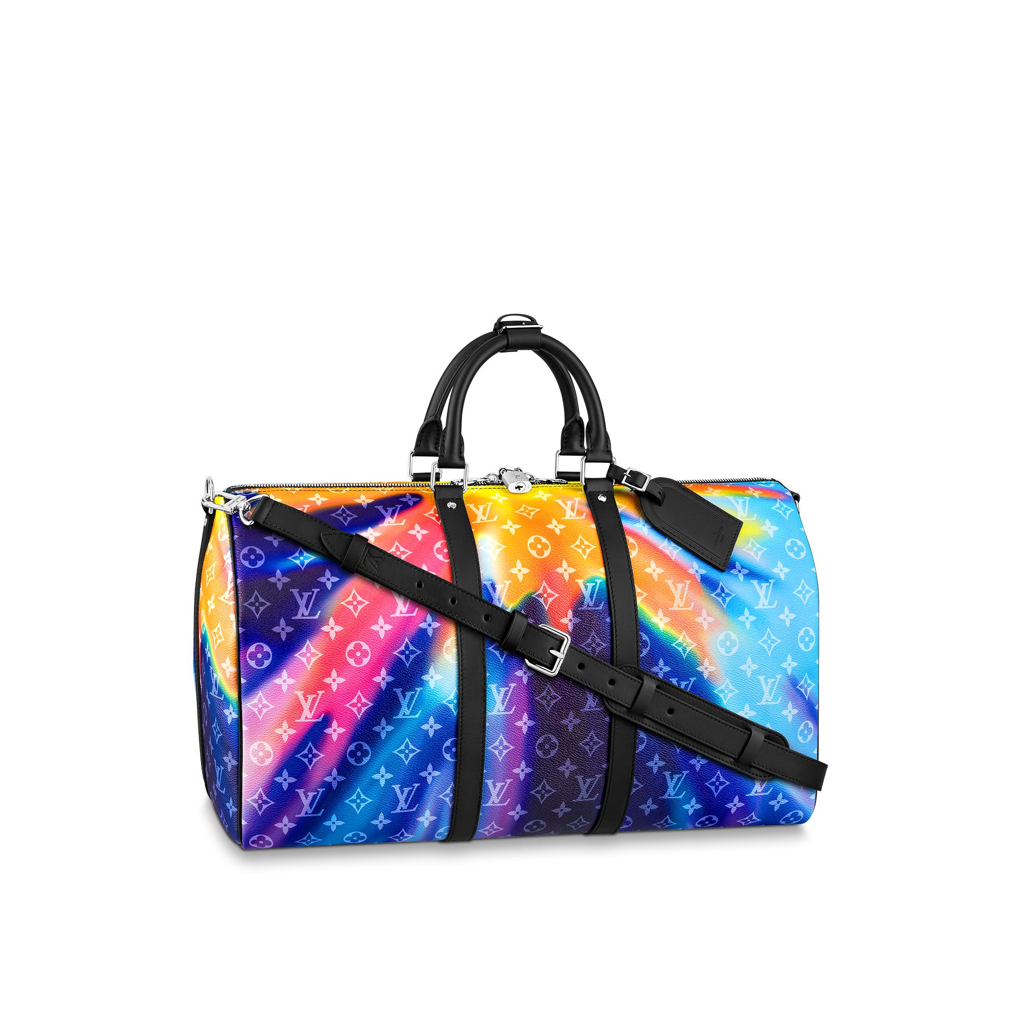 holographic louis vuitton duffle bag