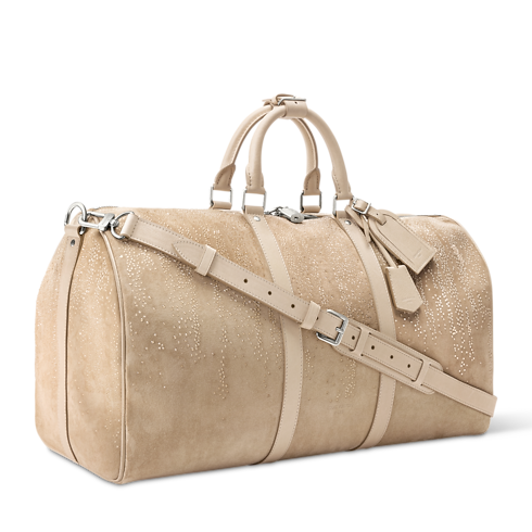 Keepall Bandoulière 50 Autres Cuirs in Trunks, Travel and Home's Travel Bags and Rolling Luggage Travel Bags collections by Louis Vuitton (Product zoom)
