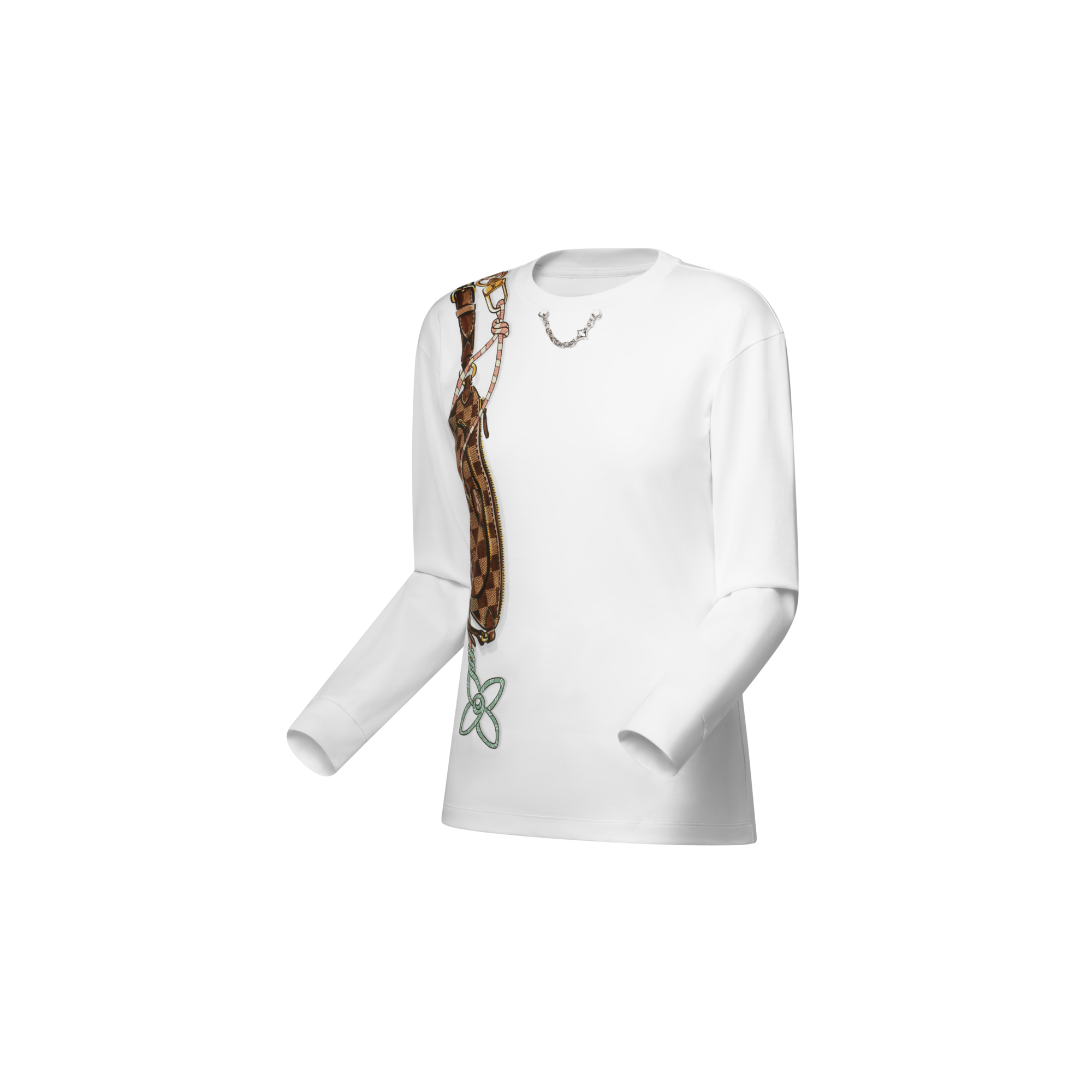 Keepit Print Long-Sleeved T-Shirt  in Women