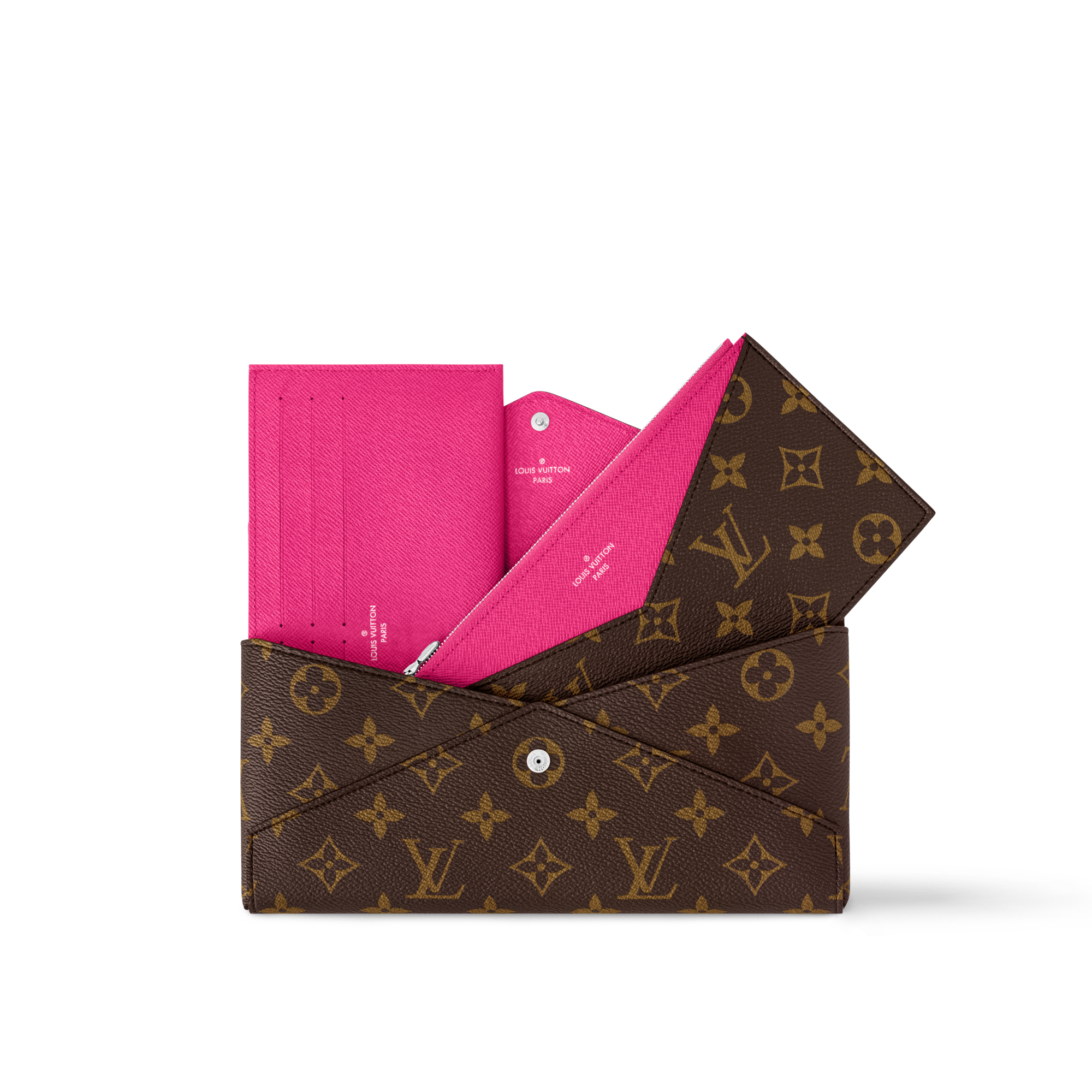 Kirigami Organizer Monogram Canvas in Women