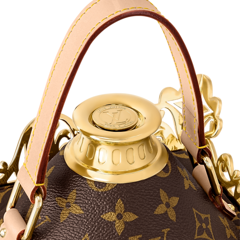 Lantern Trunk Gold Monogram Canvas in Trunks, Travel and Home's Trunks and Boxes Boxes collections by Louis Vuitton (Product zoom)