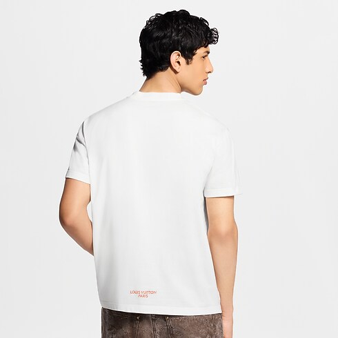 Laser Cut Signature T-Shirt in Men's Ready-to-Wear T-shirts and Polos collections by Louis Vuitton (Product zoom)