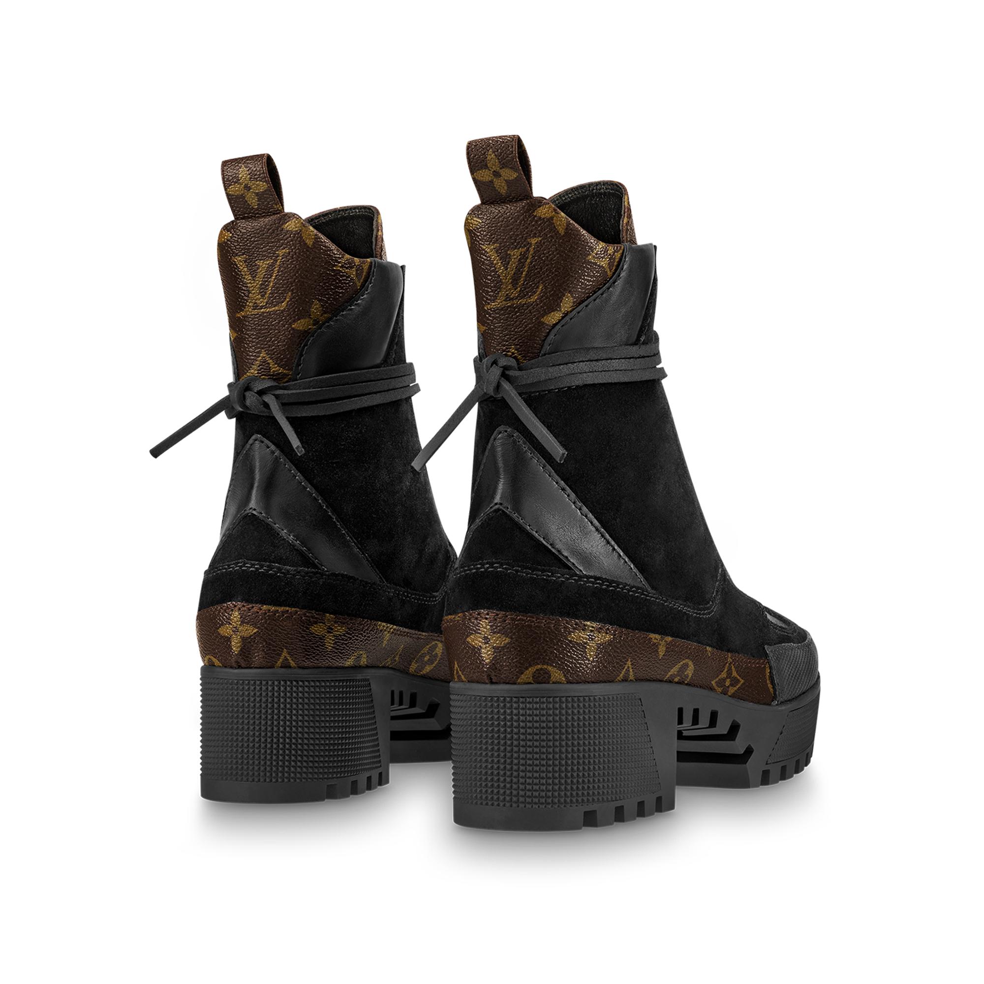 louis vuitton laureate platform boot