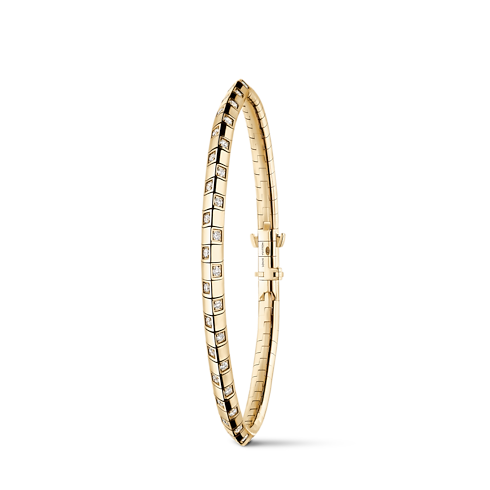 Le Damier de Louis Vuitton Small Bracelet, Yellow Gold and Diamonds in Jewellery's Categories Bracelets collections by Louis Vuitton (Product zoom)