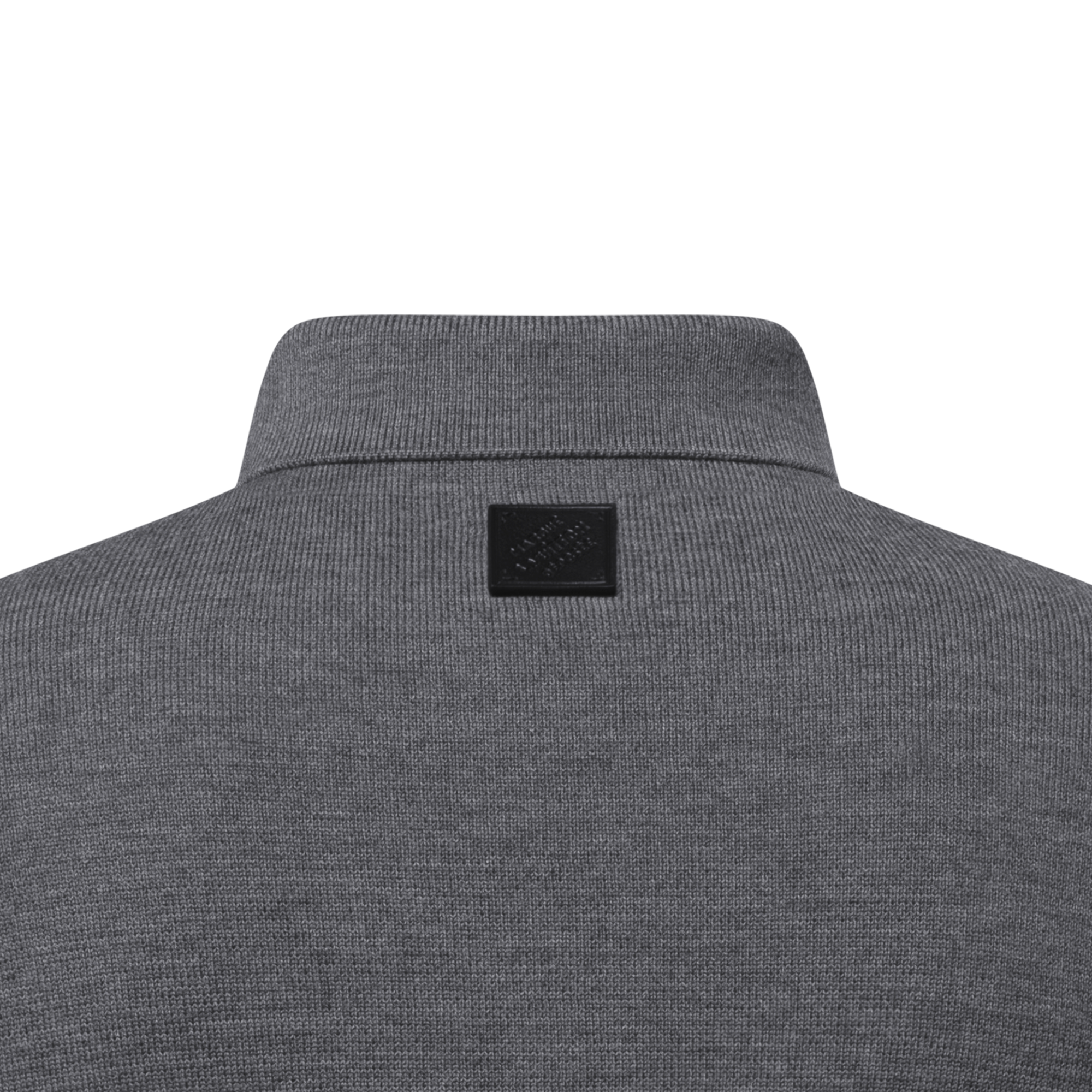 Leather Mix Knitted Workwear Blouson  in Men