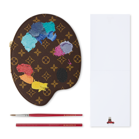 Leonardo Painter Kit Carnets de Palace . in Trunks, Travel and Home's Books and Stationery Office Décor and Stationery collections by Louis Vuitton (Product zoom)