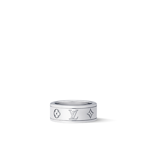 Les Gaston Vuitton Small Ring, White Gold in Jewellery's Categories Rings collections by Louis Vuitton (Product zoom)