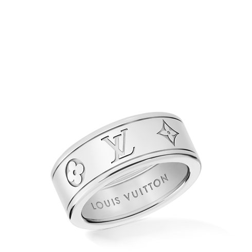 Les Gaston Vuitton Small Ring, White Gold in Jewellery's Categories Rings collections by Louis Vuitton (Product zoom)