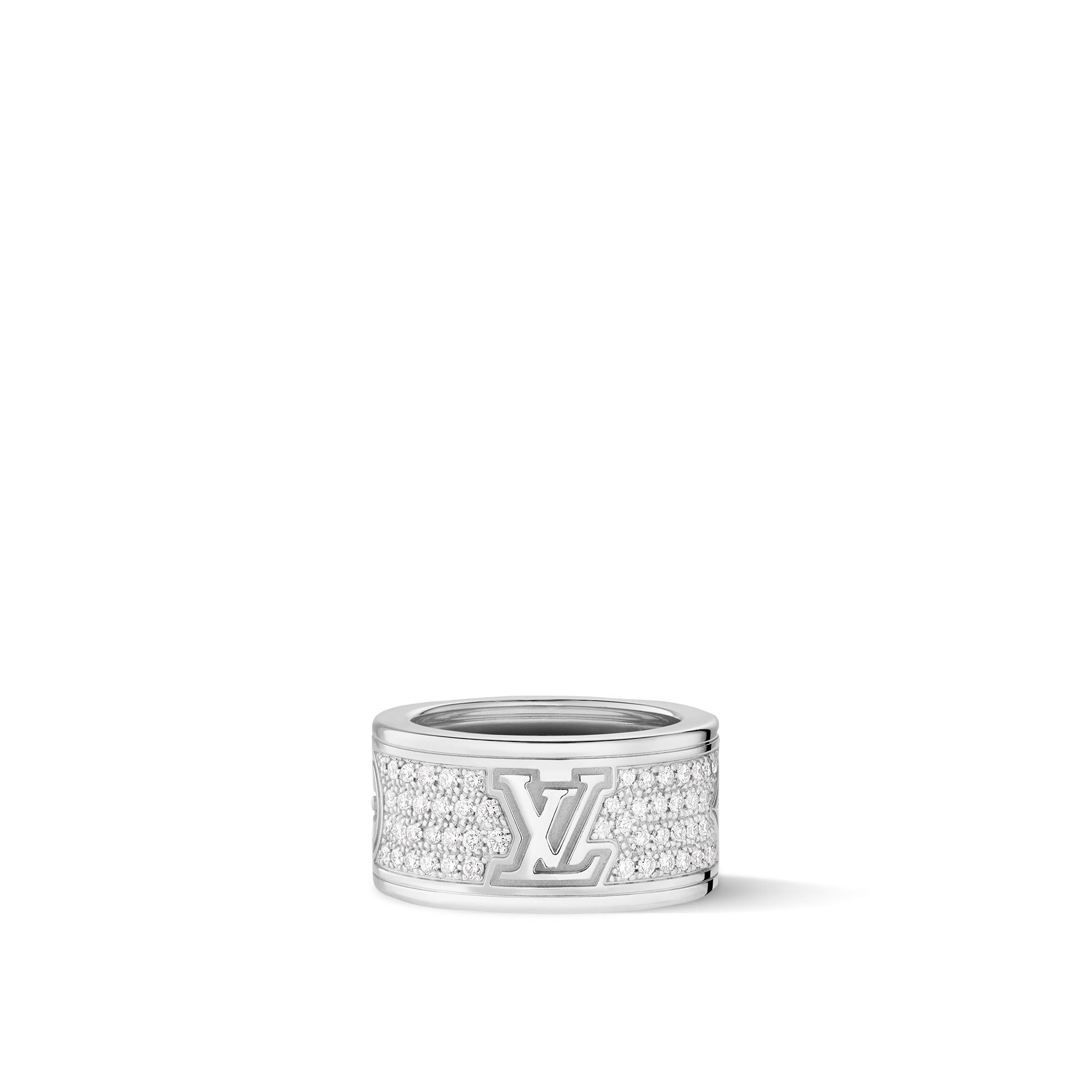 Les Gastons Vuitton Large Ring, White Gold and Diamonds  in Jewellery