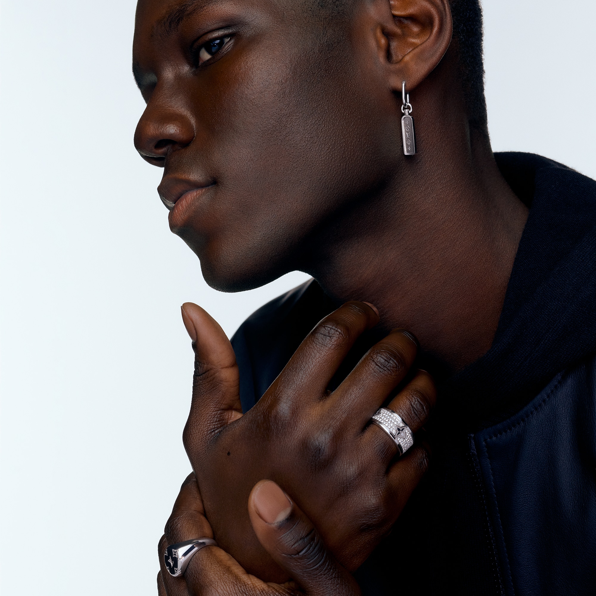 Les Gastons Vuitton Large Ring, White Gold and Diamonds  in Jewellery