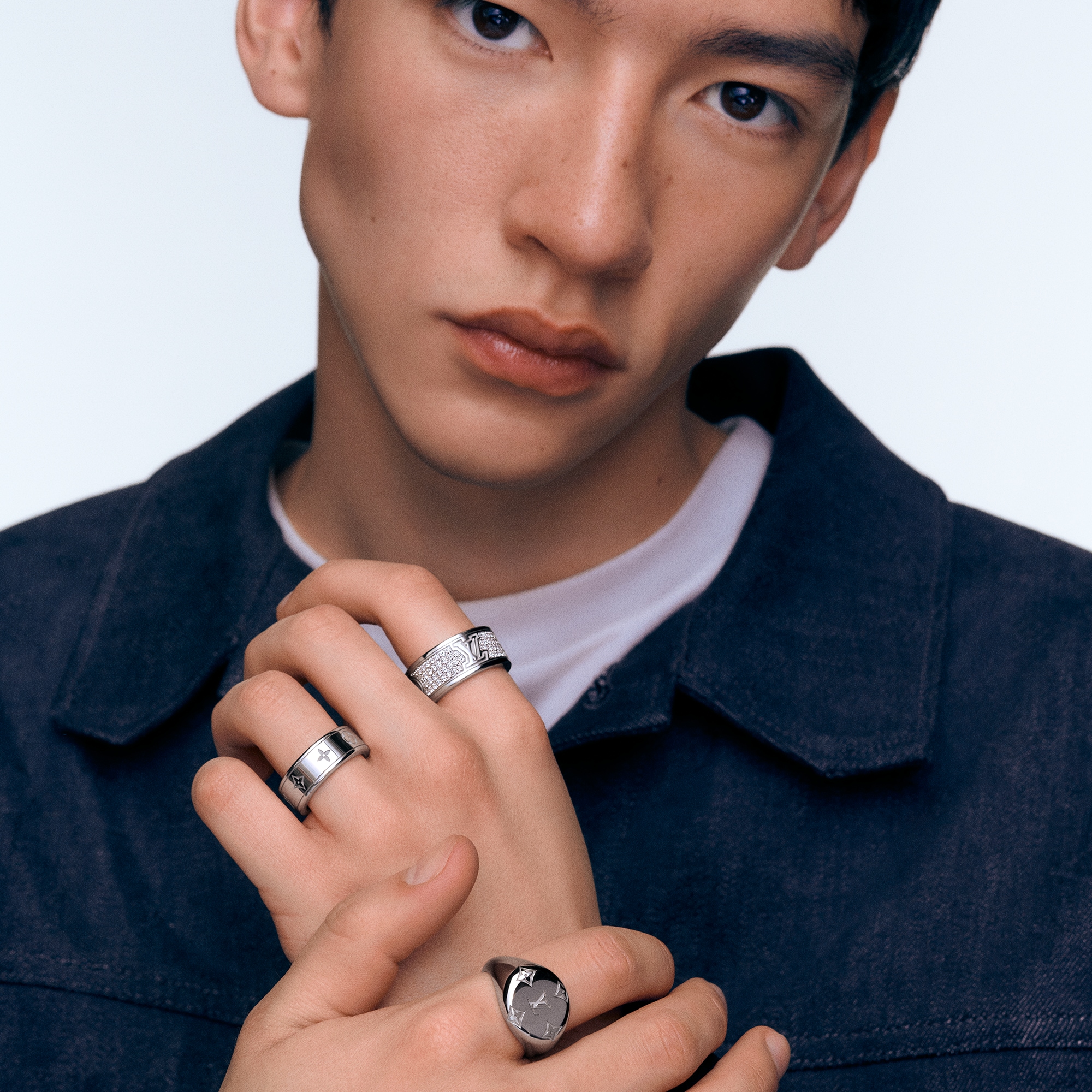 Les Gastons Vuitton Large Ring, White Gold and Diamonds  in Jewellery