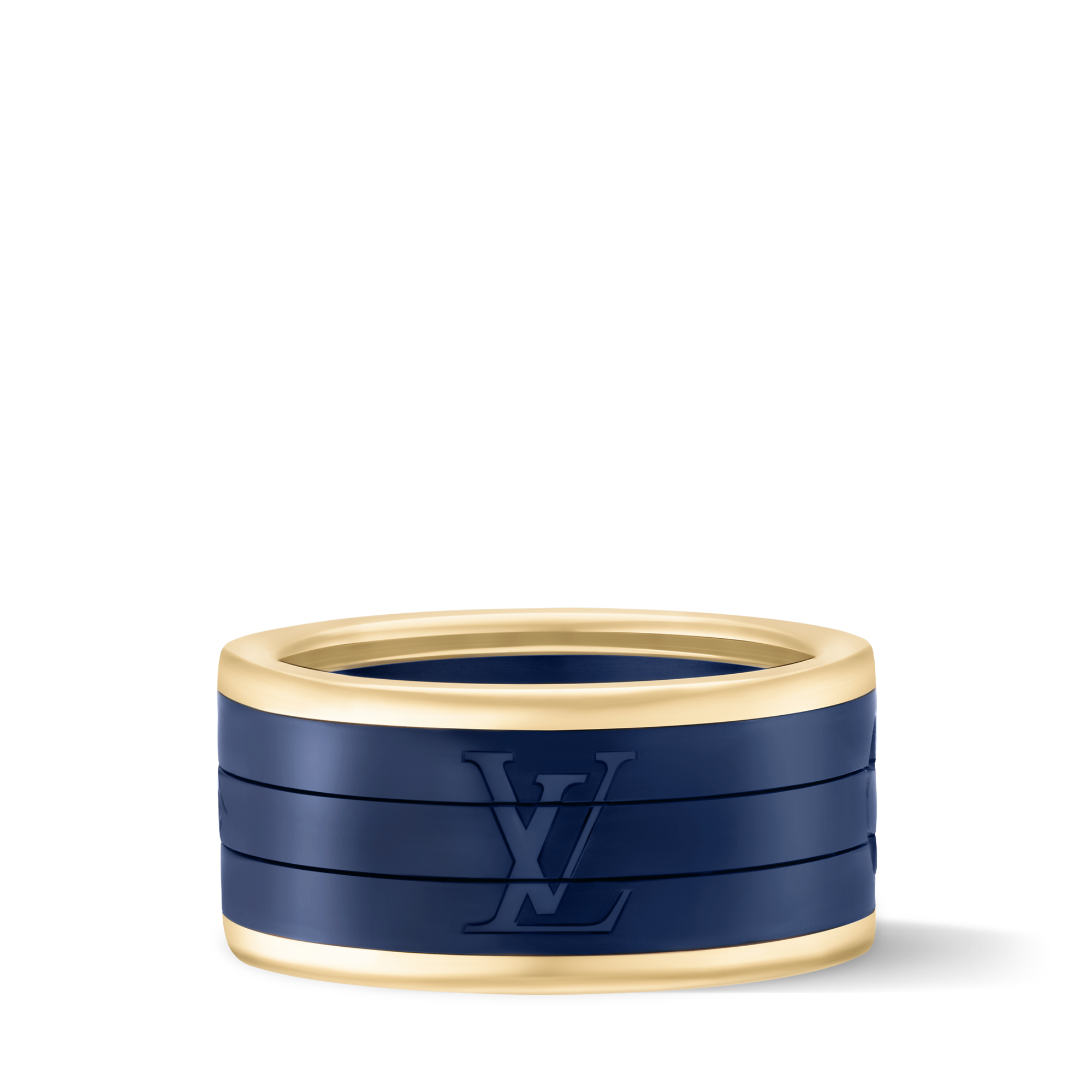 Les Gastons Vuitton Puzzle Ring, Yellow Gold and Titanium  in Jewellery