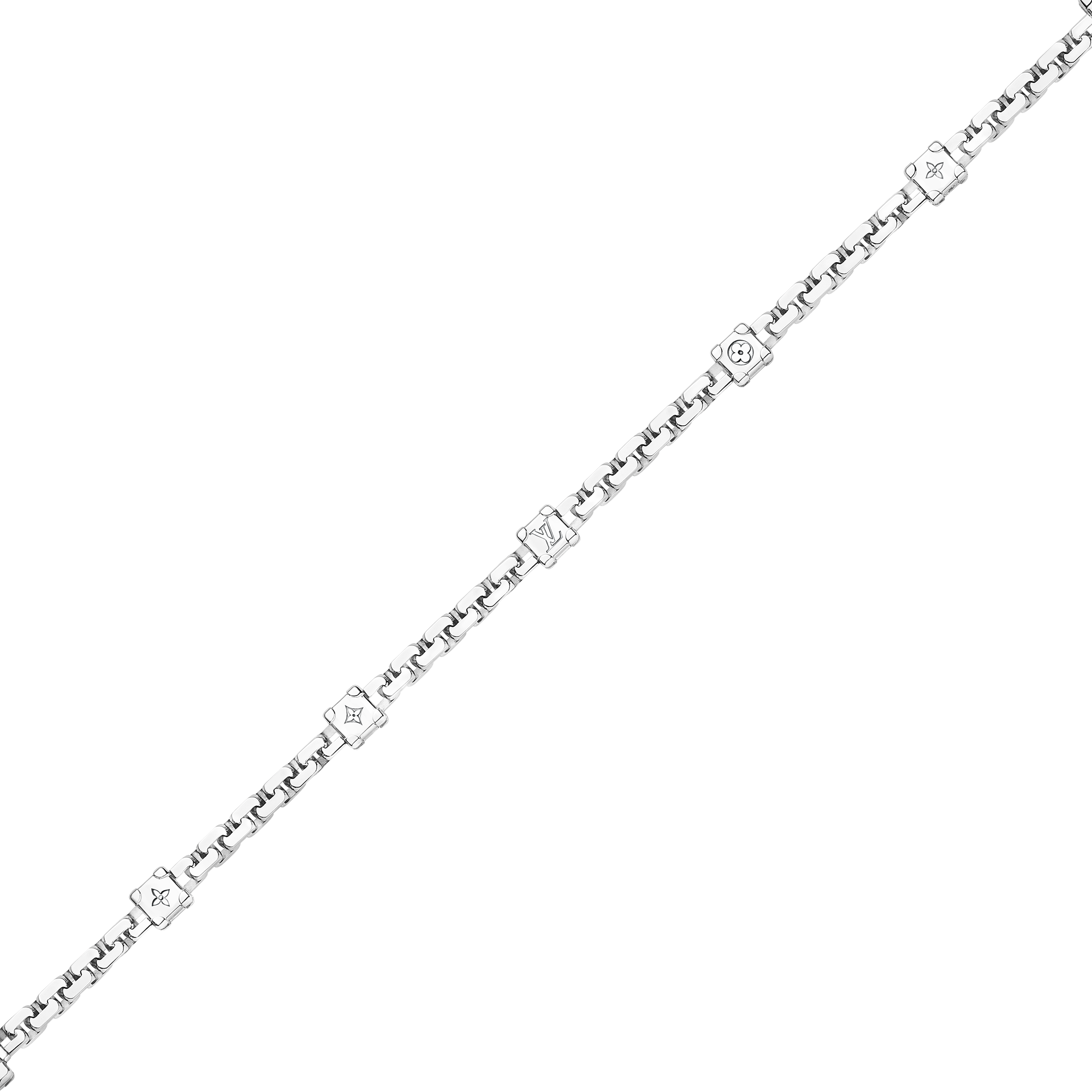 Les Gastons Vuitton Trunk Bracelet, White Gold and Diamonds  in Jewellery