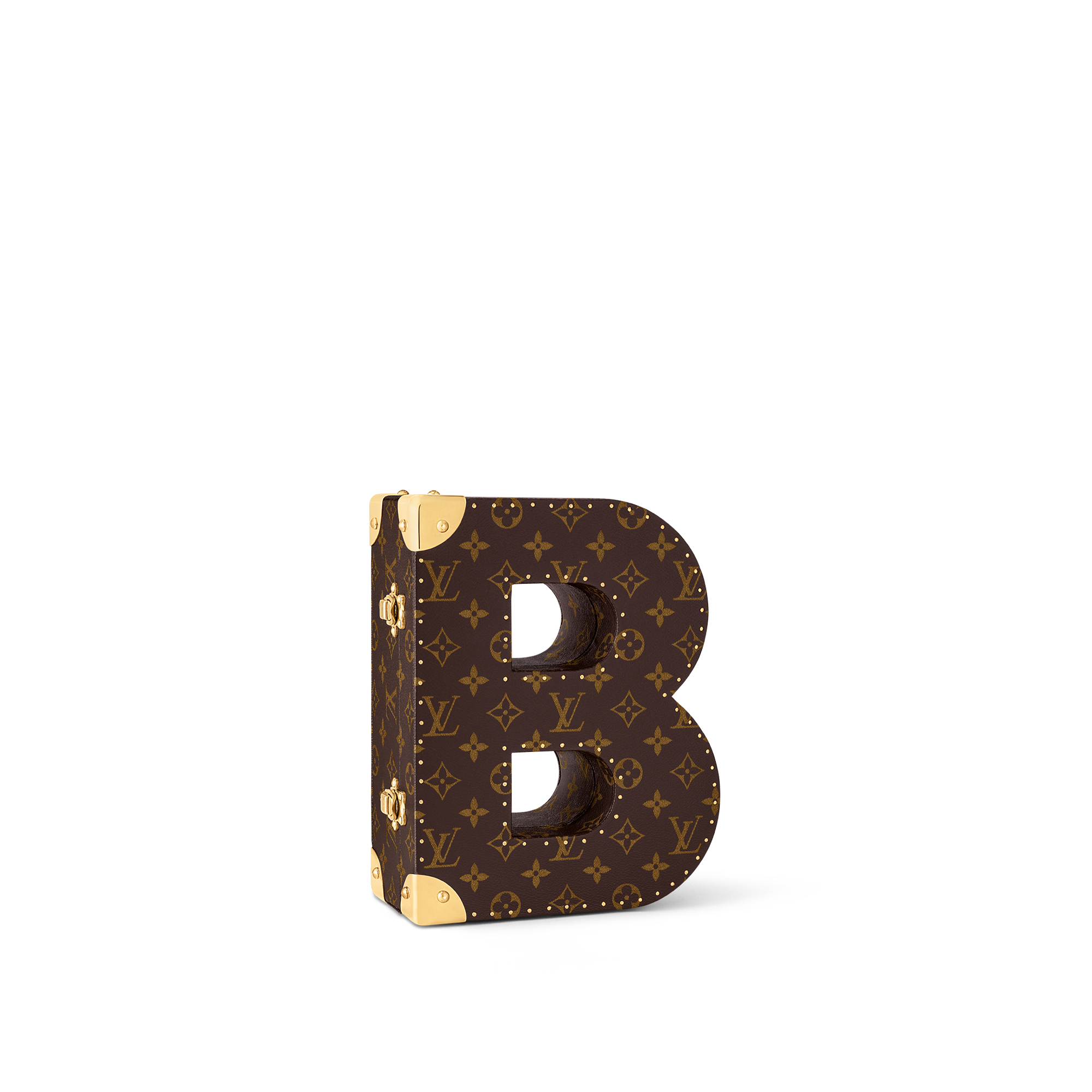 Letter Trunk B Monogram Canvas in Les Extraordinaires