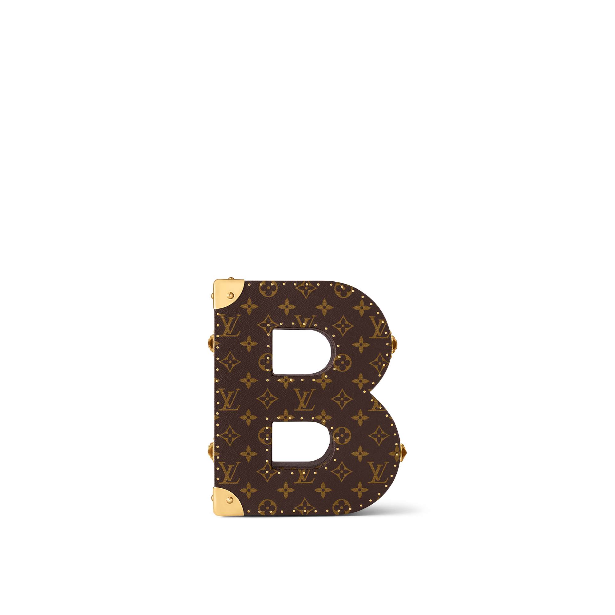 Letter Trunk B Monogram Canvas in Les Extraordinaires