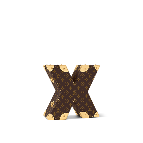 Letter Trunk X Monogram Canvas in Les Extraordinaires's Hardsided Letter Trunks collections by Louis Vuitton (Product zoom)