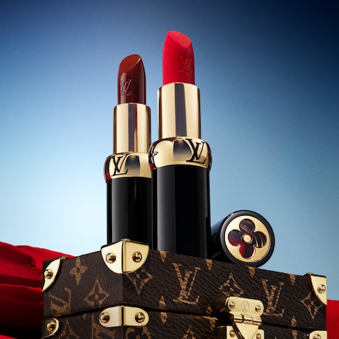 Lip and Eye Brush Set Monogram Canvas in Perfumes and Beauty's Beauty Accessories } collections by Louis Vuitton