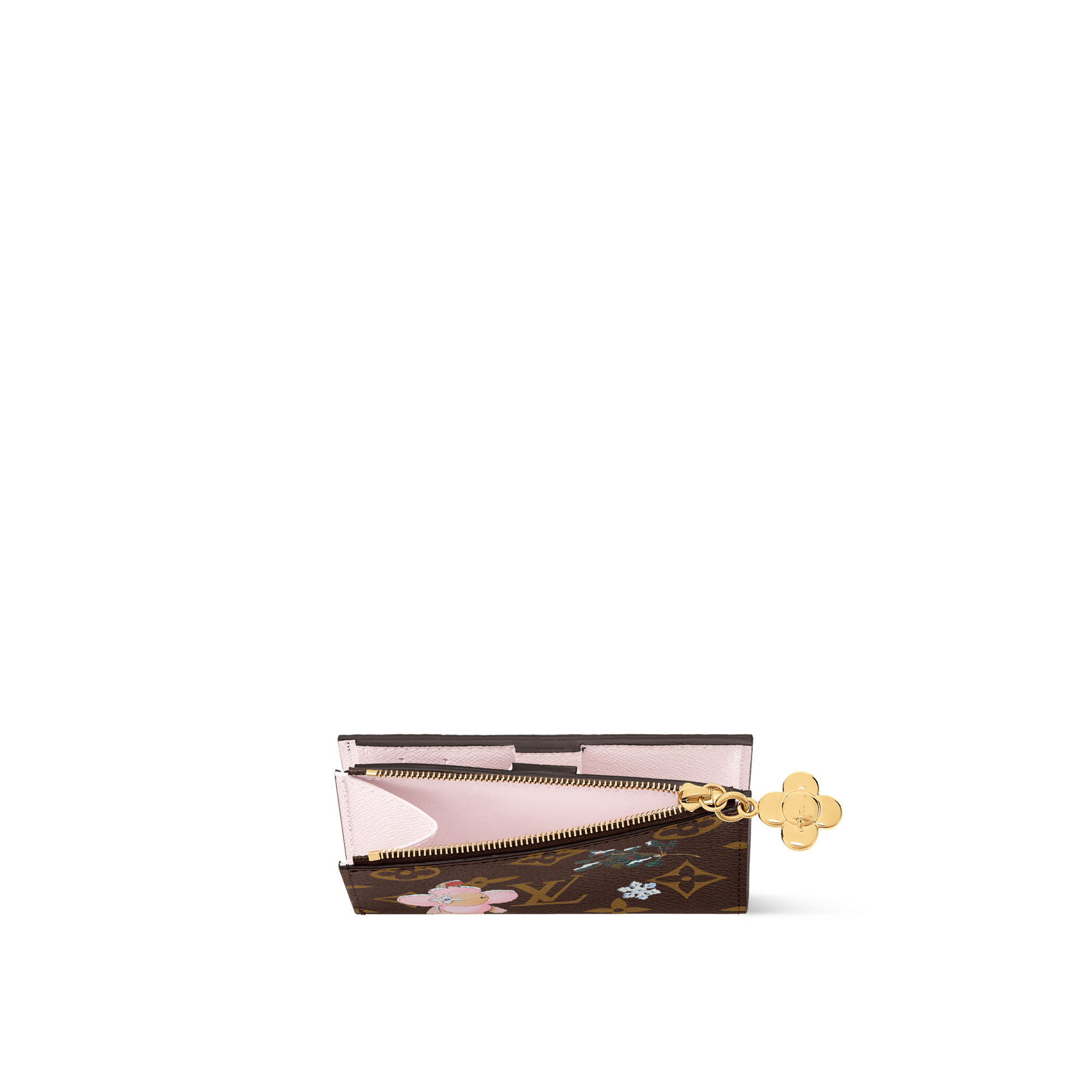 Lisa Wallet Monogram Canvas in Women