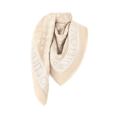Lock And Go Shine Shawl . in Women's Accessories Shawls and Stoles collections by Louis Vuitton (Product zoom)