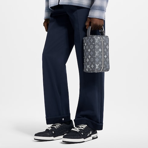 Locker Dopp Kit Monogram Shadow in Men's Travel Travel Accessories collections by Louis Vuitton (Product zoom)