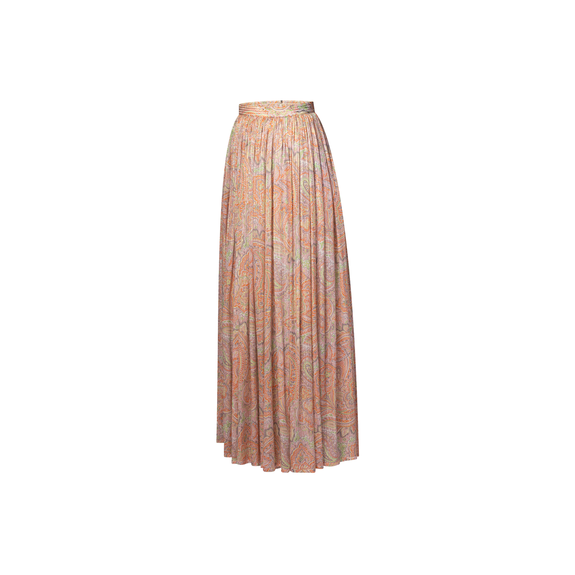 Long Pleated Skirt  in Women