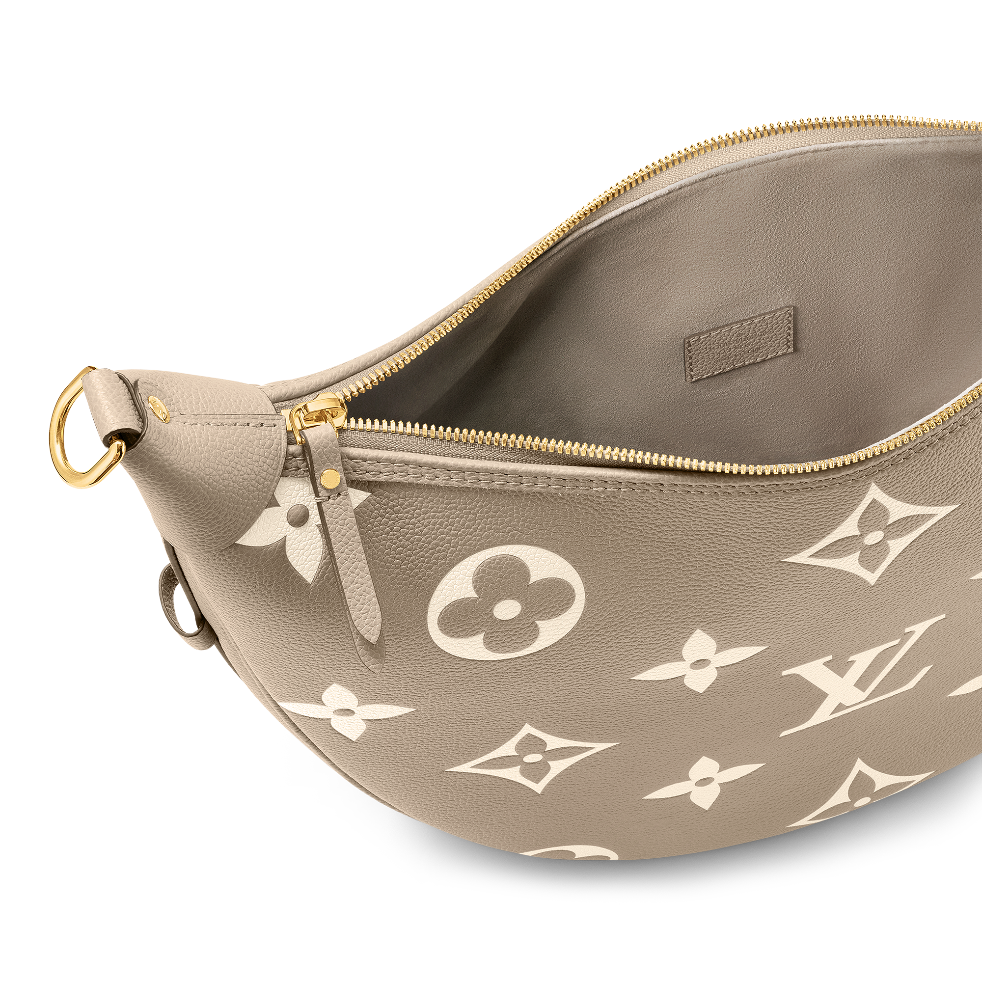 Loop Hobo Bicolour Monogram Empreinte Leather in Women