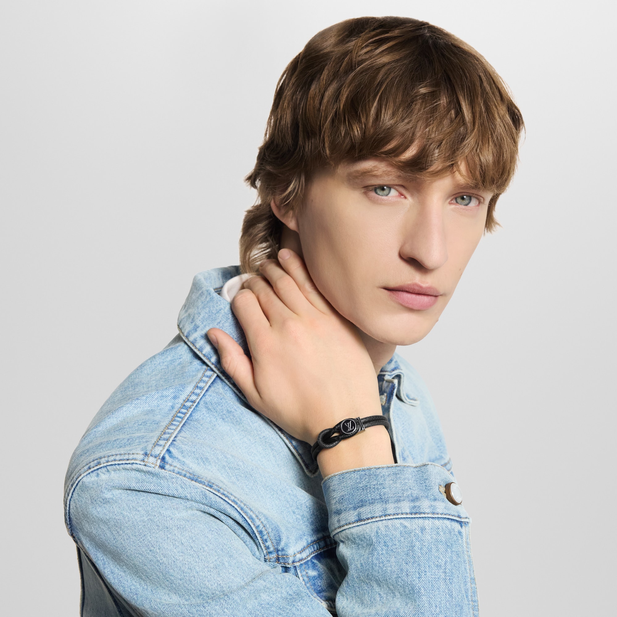 Loop It Bracelet Monogram Eclipse Canvas in Men