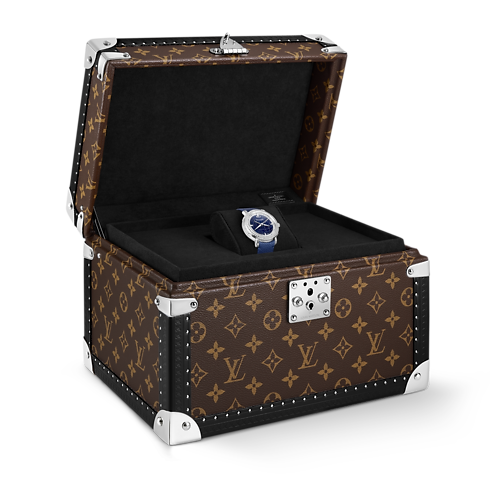 Louis Vuitton Escale Twin Zone, Automatic, 41mm, Platinum and diamonds in Watches's All Watches } collections by Louis Vuitton (Product zoom)