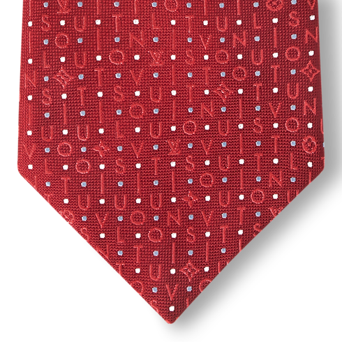 LV Alphabet Tie . in Men's Accessories Ties collections by Louis Vuitton (Product zoom)