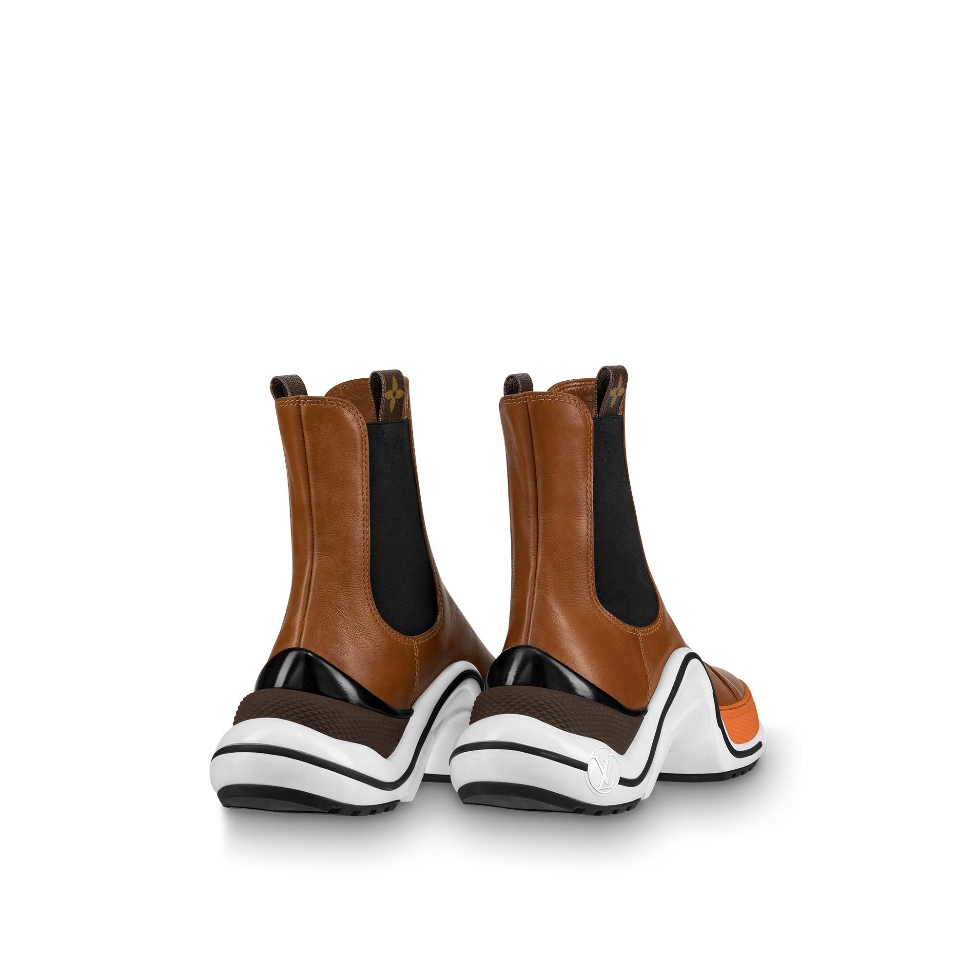 lv archlight flat ankle boot