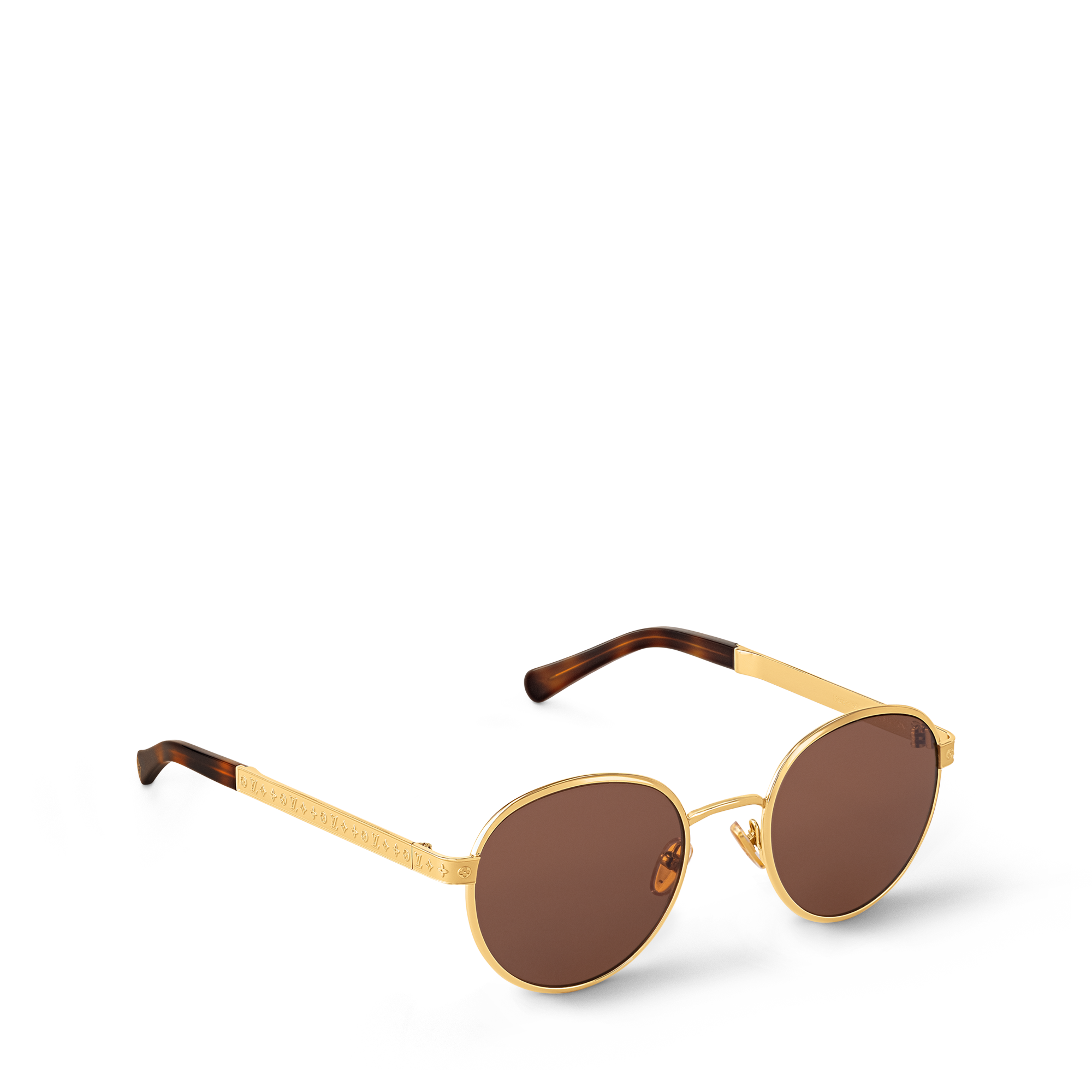 LV Aura Round Sunglasses . in Women