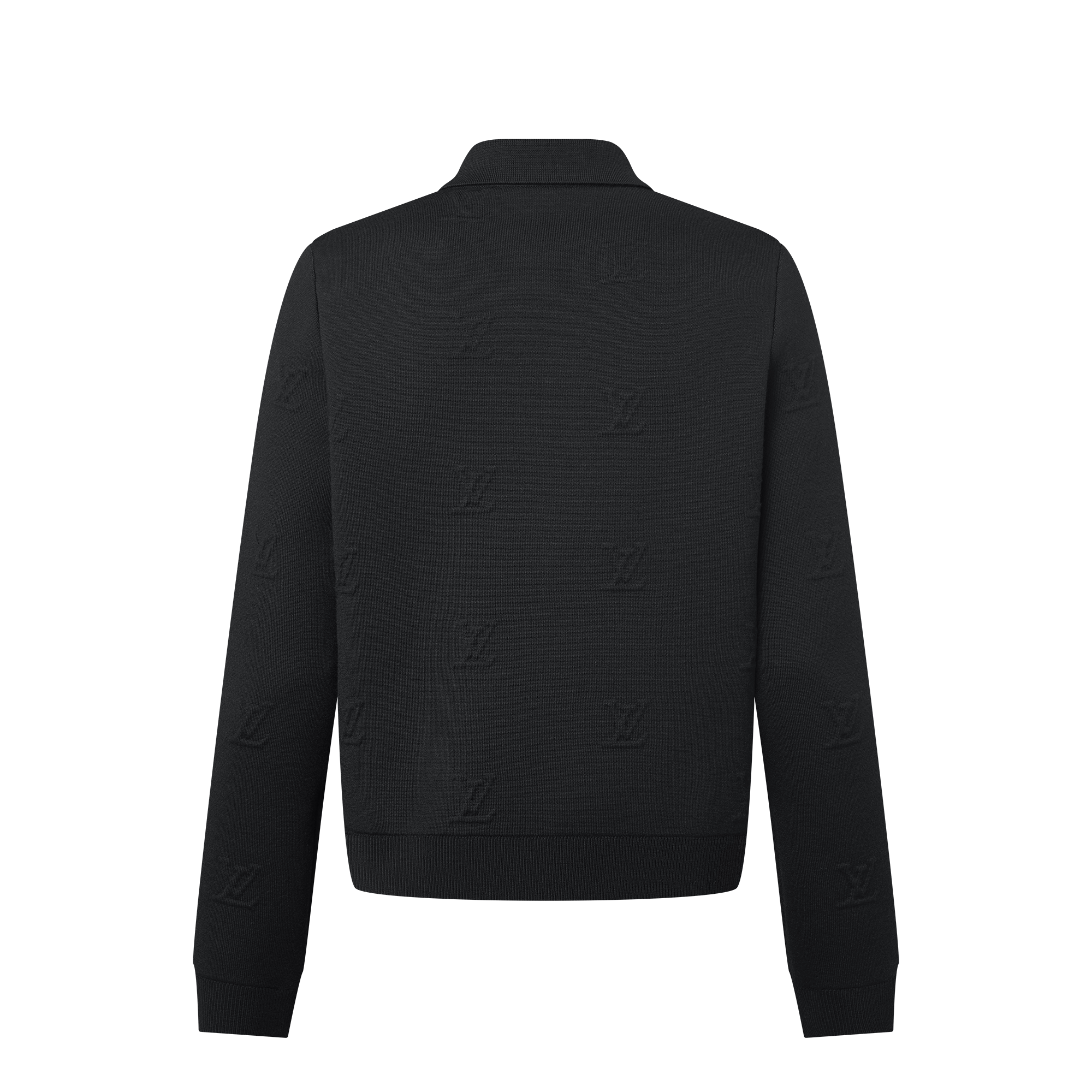 LV Blason Embossed Wool Blouson  in Men