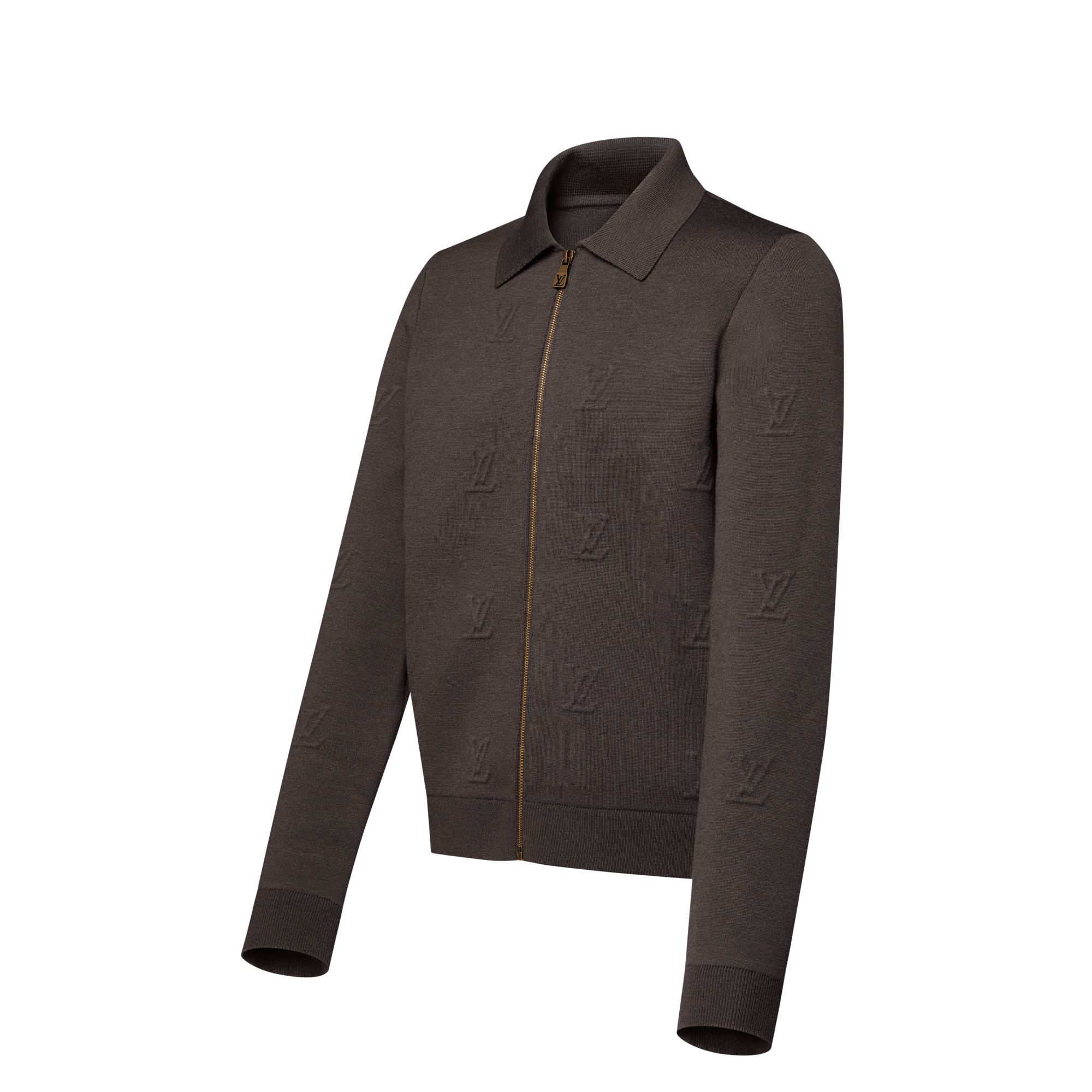 LV Blason Embossed Zipped Blouson  in Men