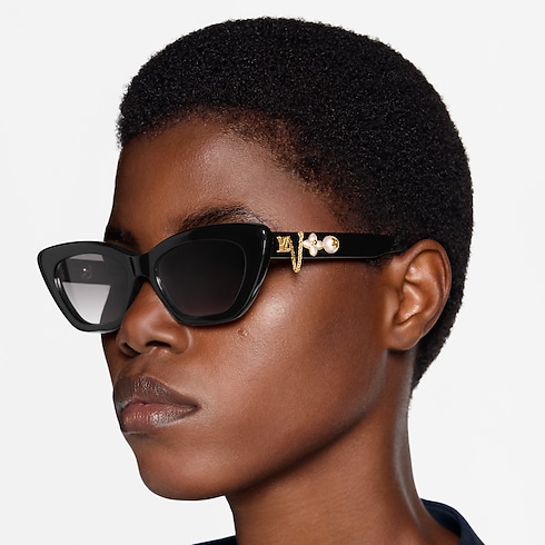 LV Charms Cat Eye Sunglasses . in Women's Accessories Sunglasses collections by Louis Vuitton (Product zoom)
