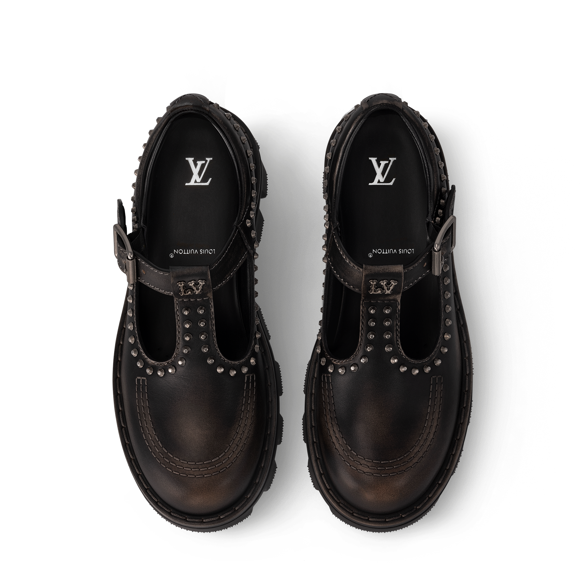 LV Checker Mary Jane  in Men